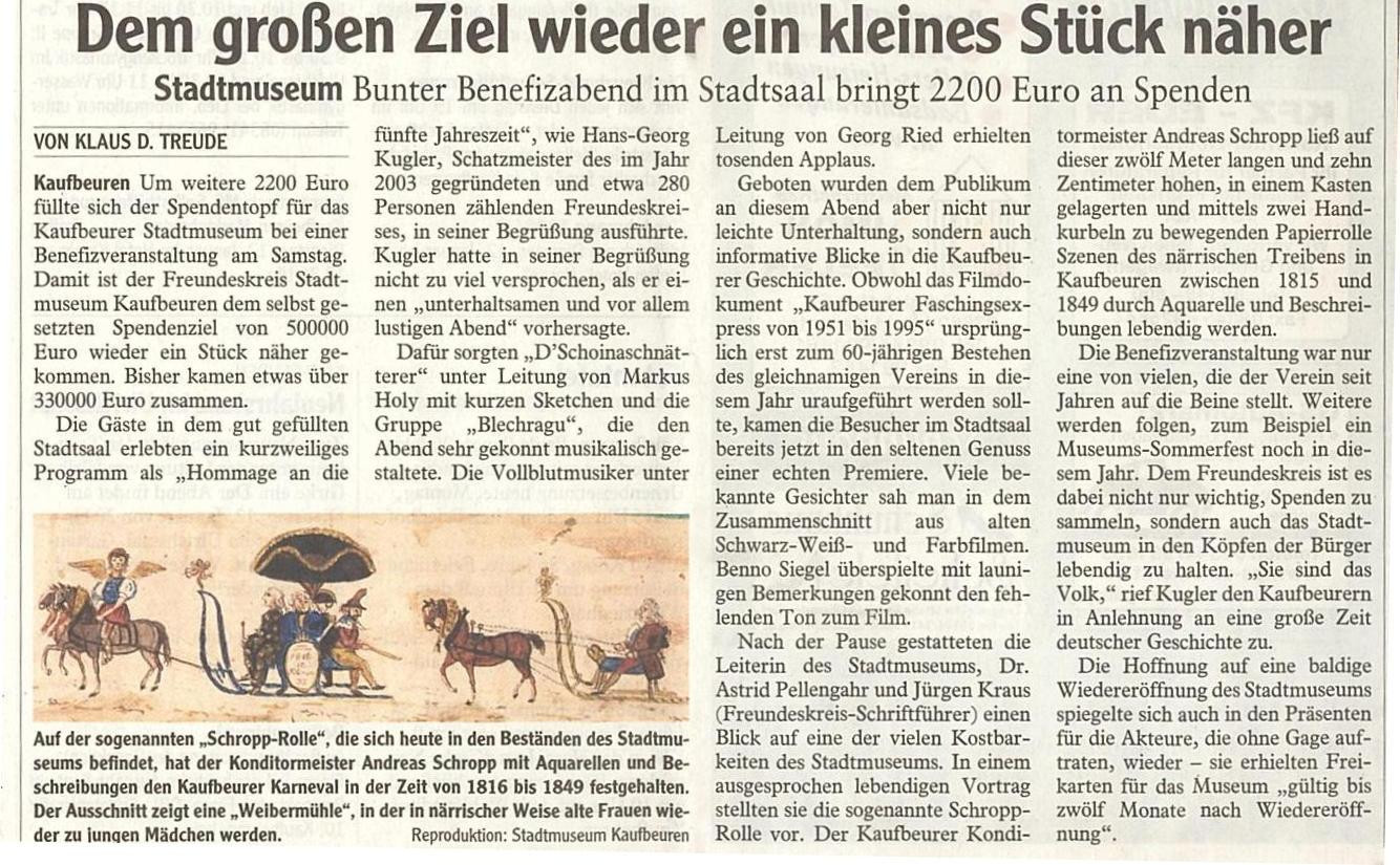 Artilkel von K.T. Treude